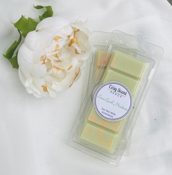 JM Lime Basil & Mandarin Inspired Wax Melts